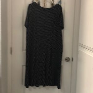 Plus size Talbots blue tailored dress